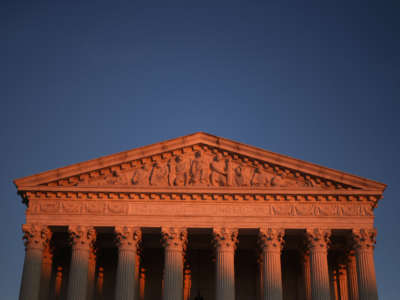 The U.S. Supreme Court is seen on December 13, 2021, in Washington, D.C.