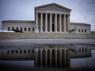 The U.S. Supreme Court is seen on Capitol Hill on January 7, 2022, in Washington, D.C.