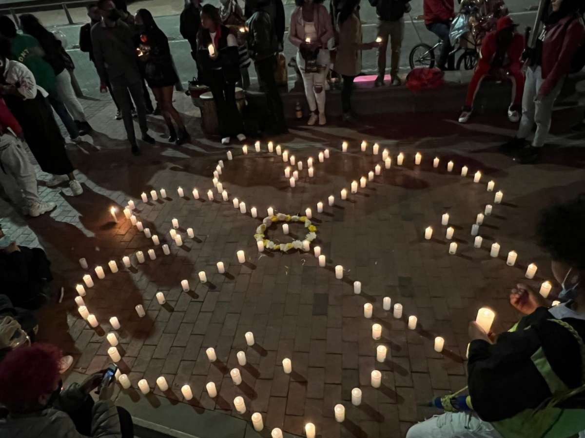 Candlelight vigils held in Colombia for the disappeared leaders.