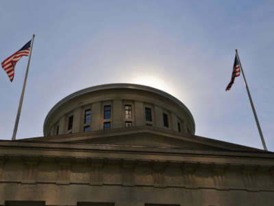 The Ohio Statehouse, located in Columbus, Ohio.