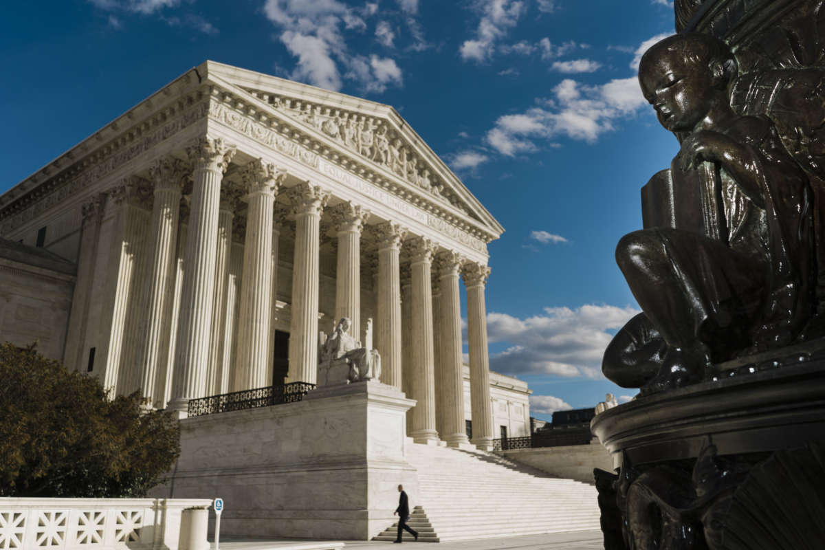 The Supreme Court of the United States building, as photographed on February 10, 2022, in Washington, D.C.