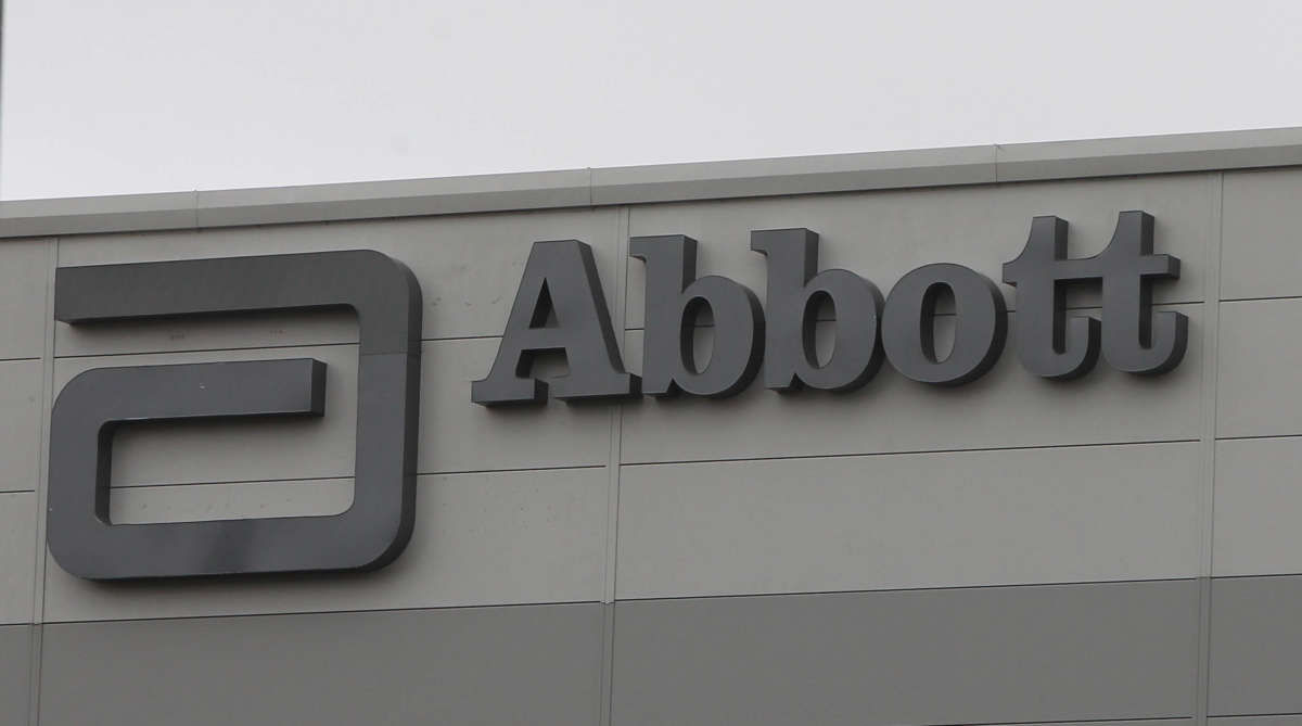 A view of the Abbott Nutrition plant in Cootehill, Ireland, on August 2, 2013.