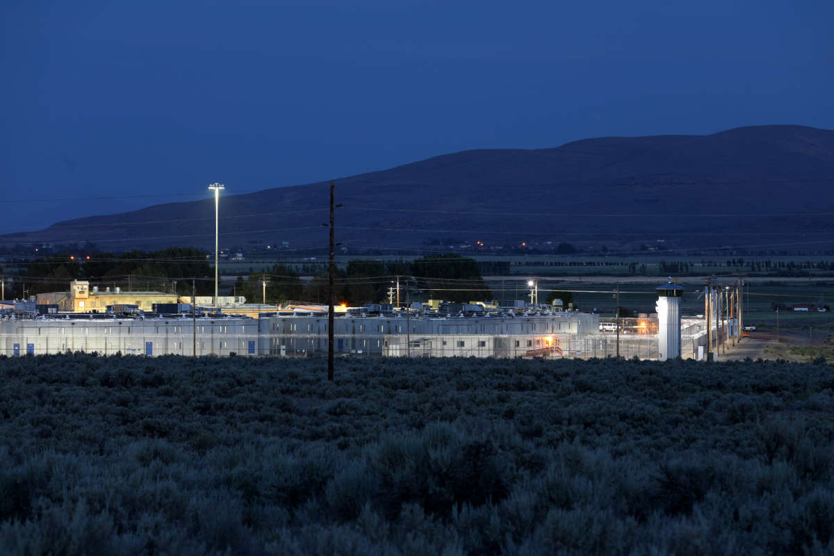 California Correctional Center, a minimum-security state prison in northern California, is pictured on June 8, 2021, in Susanville, California.