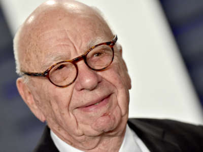 Rupert Murdoch attends the 2019 Vanity Fair Oscar Party on February 24, 2019, in Beverly Hills, California.