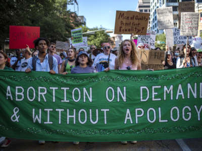 Abortion Rights Protest in Austin, Texas