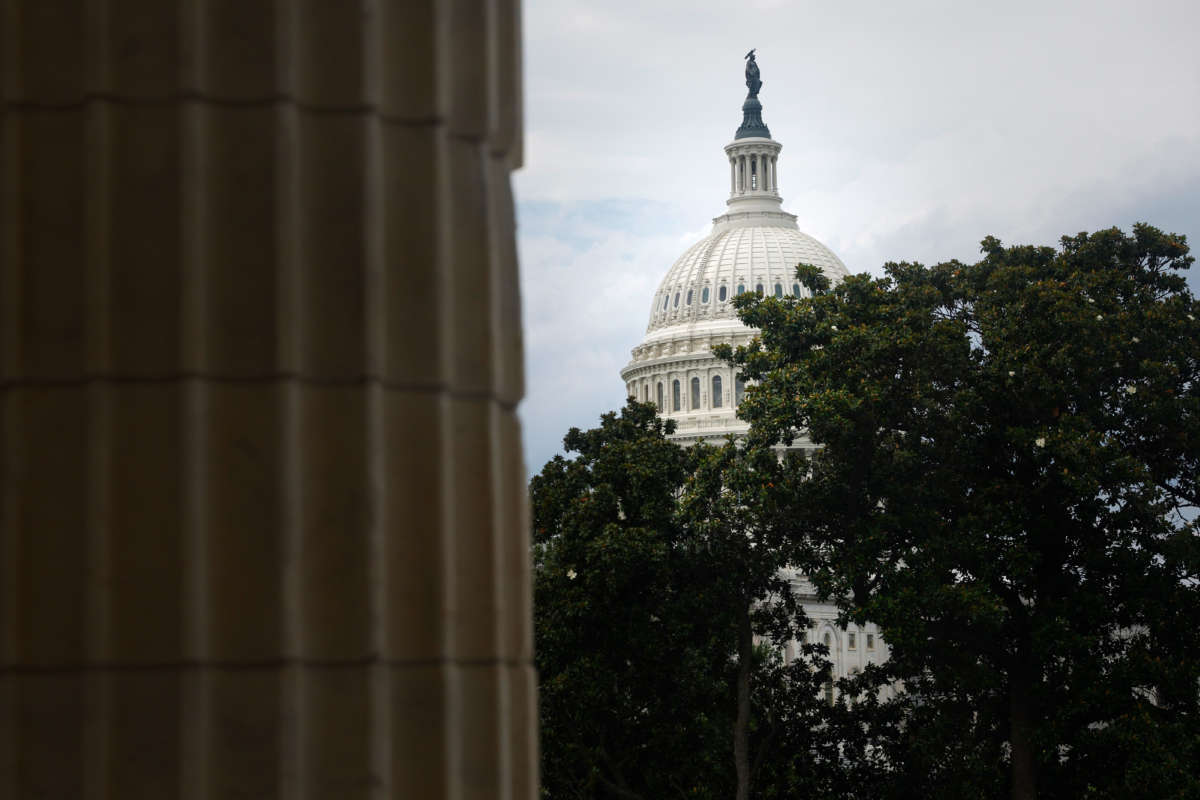 The U.S. Capitol is seen from the Canon House Office Building, on Capitol Hill in Washington, D.C., on July 21, 2022.