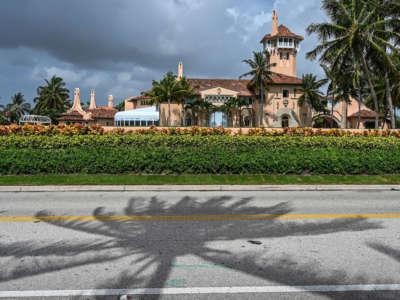 Former President Donald Trump's residence in Mar-A-Lago, Palm Beach, Florida, on August 9, 2022.