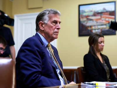 Rep. Don Beyer attends a hearing with the House Rules Committee at the U.S. Capitol Building on August 10, 2022, in Washington, D.C.