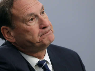 Supreme Court Associate Justice Samuel Alito testifies during a hearing of the House Appropriations Committee's Financial Services and General Government Subcommittee on March 7, 2019, in Washington, D.C.