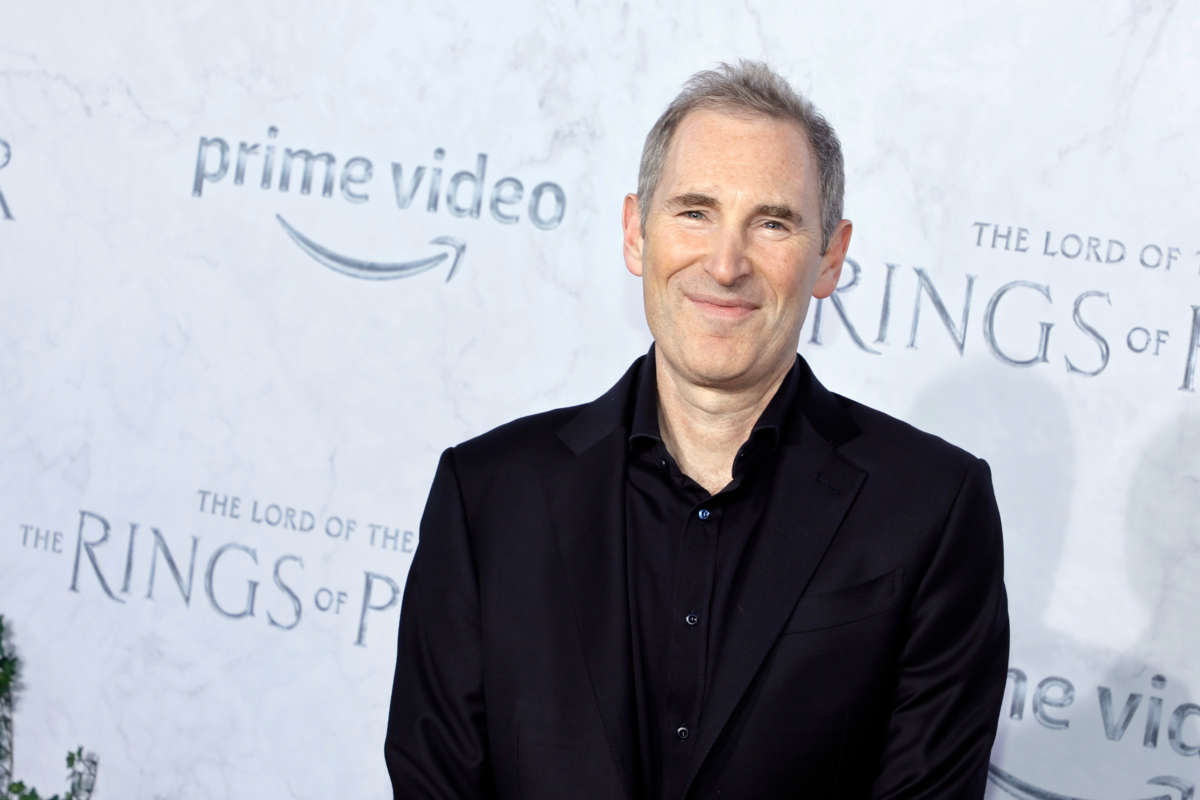 Andy Jassy, Amazon President & CEO is pictured at The Culver Studios on August 15, 2022, in Culver City, California.