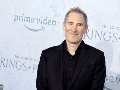 Andy Jassy, Amazon President & CEO is pictured at The Culver Studios on August 15, 2022, in Culver City, California.