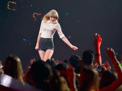 Taylor Swift performs onstage at the Prudential Center on March 29, 2013, in Newark, New Jersey.