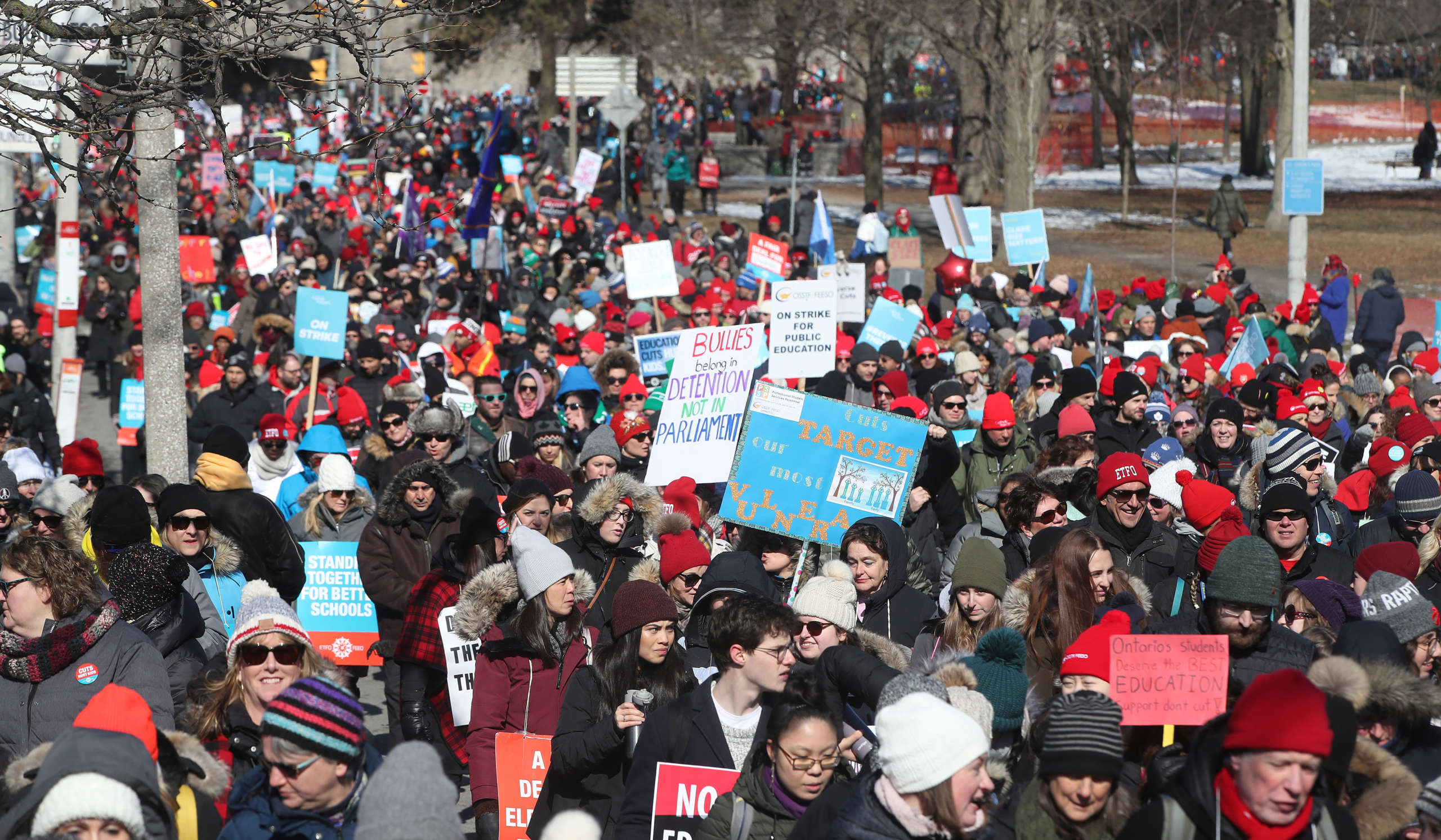 55 000 Ontario Education Workers Strike Despite Draconian New Anti   GettyImages 1202261856 Scaled 