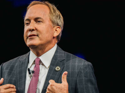 Texas Attorney General Ken Paxton speaks during the Conservative Political Action Conference held at the Hilton Anatole on July 11, 2021, in Dallas, Texas.