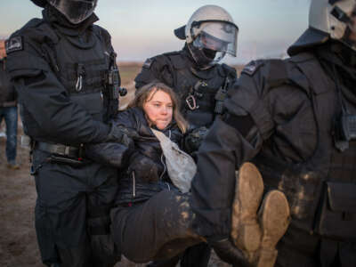 Greta Thunberg Detained At Coal Mine Protest