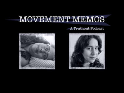 Movement Memos - a Truthout Podcast - banner with guest Leah Lakshmi Piepzna-Samarasinha and host Kelly Hayes