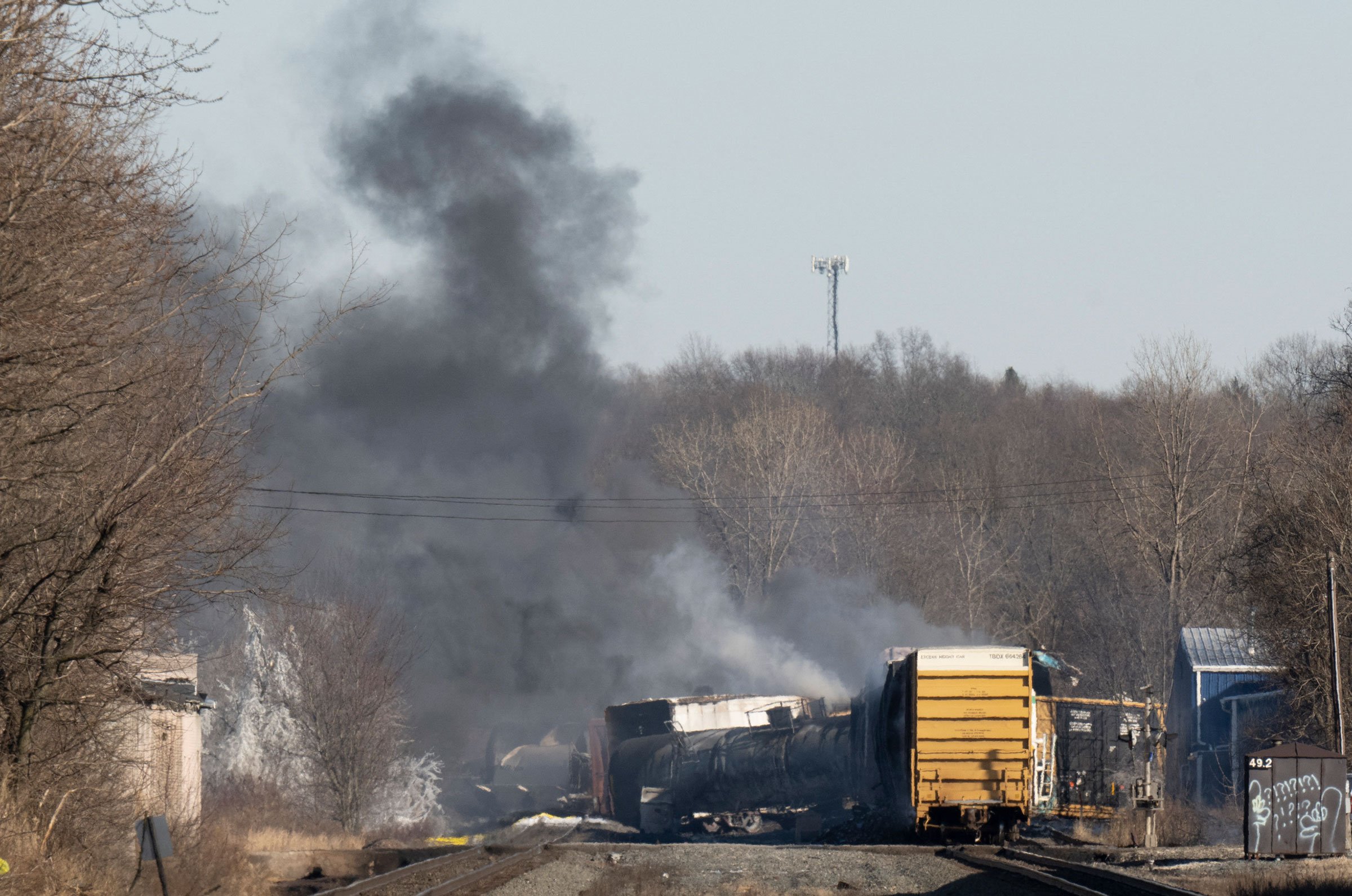 As Train Derailments Pile Up, Some Railroad Workers Finally Win Paid
