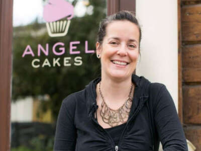 Jen Angel, founder of Angel Cakes.