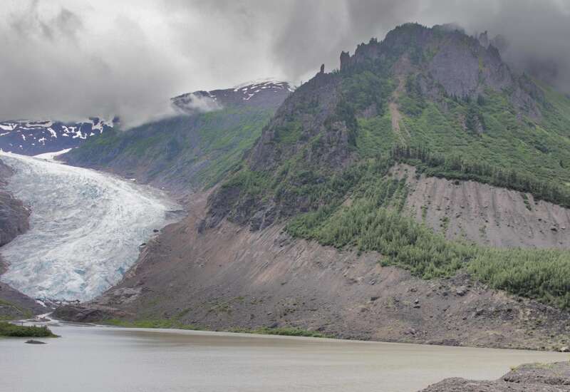 Bear Glacier, British Columbia, near Stewart Alaska, taken in 2018