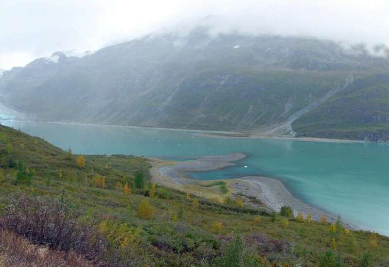 Reid Glacier, Glacier Bay, Alaska, taken in 2003