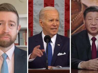 Jake Werner, a historian of modern China and a research fellow at the Quincy Institute for Responsible Statecraft, US President Joe Biden and China's President Xi Junping