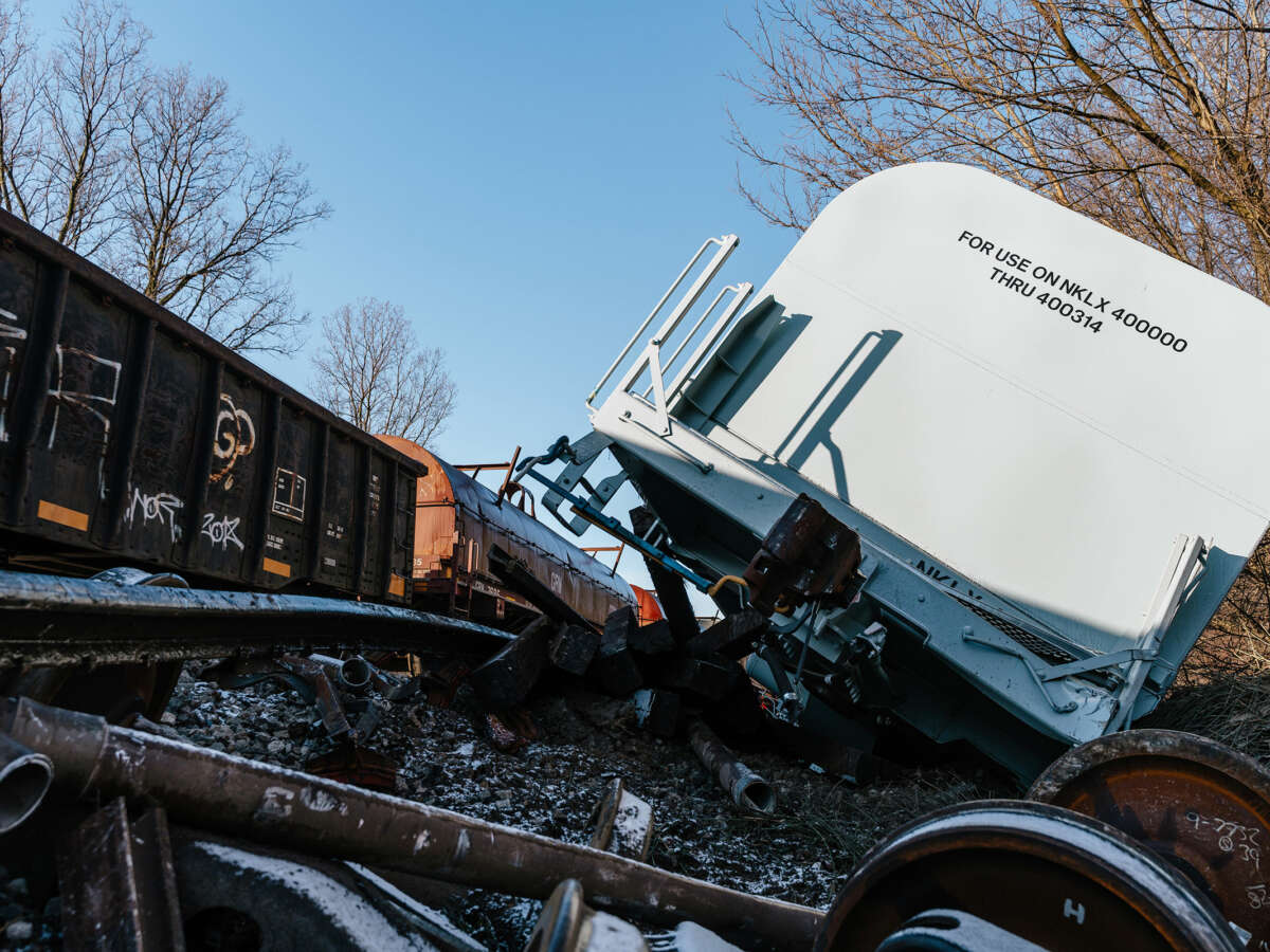 Bidens Justice Department Sues Norfolk Southern Over Toxic East Palestine Crash Truthout