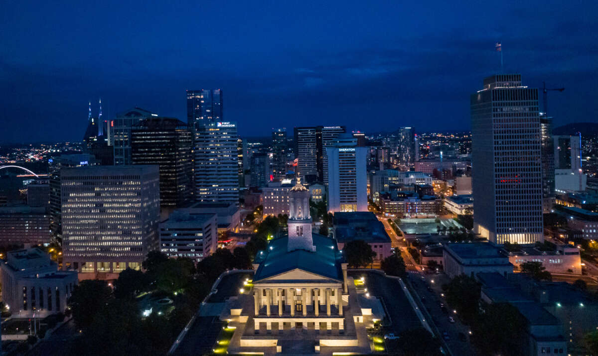 The Tennessee State Capitol is pictured in Nashville, Tennessee.