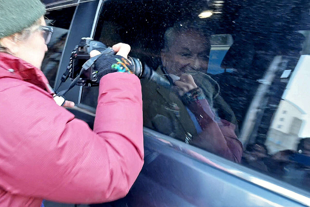 Attorney Robert Costello is seen leaving the office of Manhattan District Attorney Alvin L. Bragg in New York City, New York, on March 20, 2023.