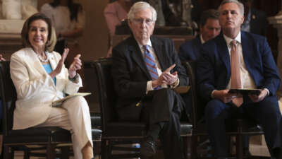 Nancy Pelosi, Mitch McConnell and Kevin McCarthy