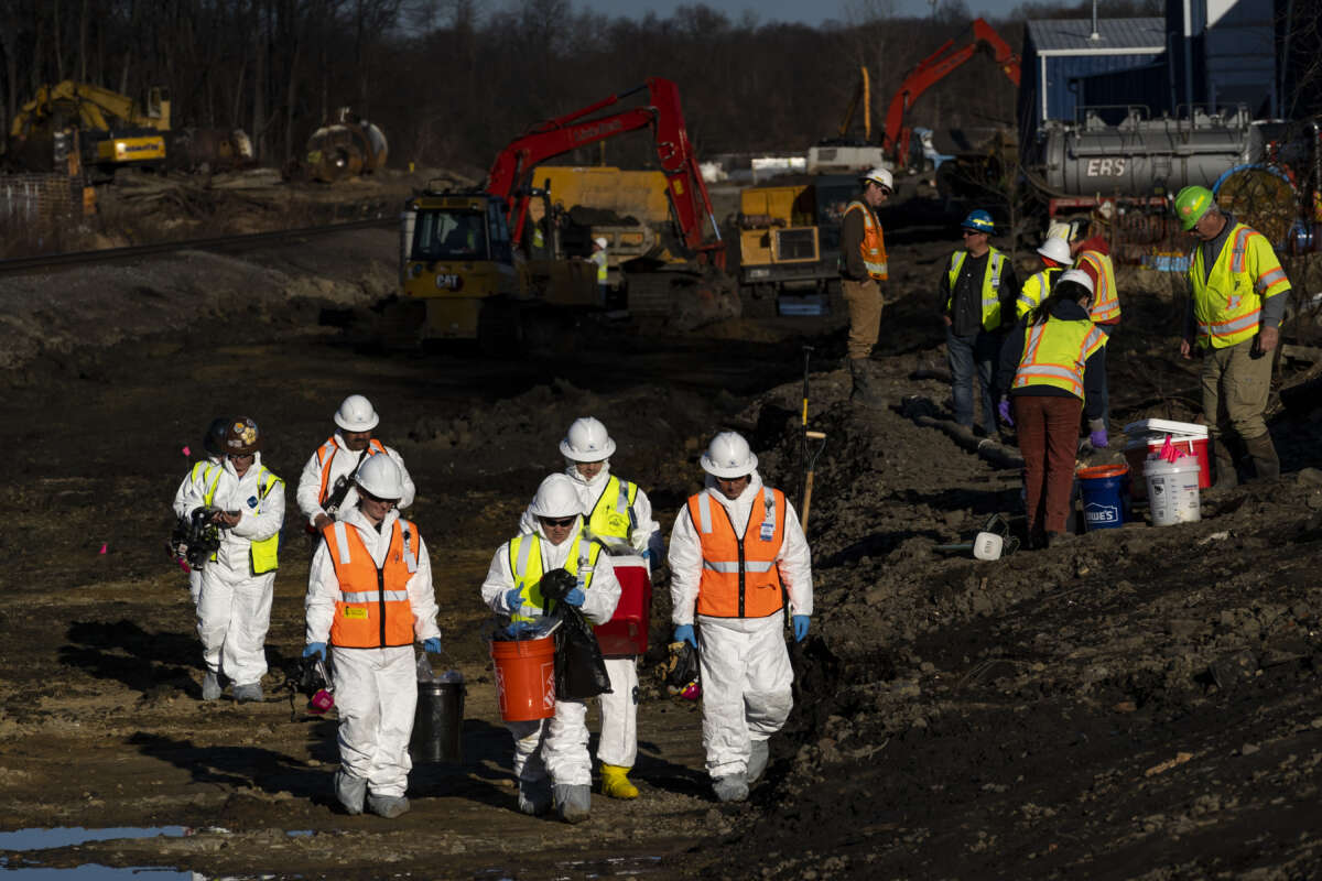 Cleanup Continues In East Palestine, Ohio Weeks After Disastrous Derailment Spilled Hazardous Material