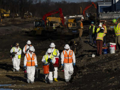 Cleanup Continues In East Palestine, Ohio Weeks After Disastrous Derailment Spilled Hazardous Material