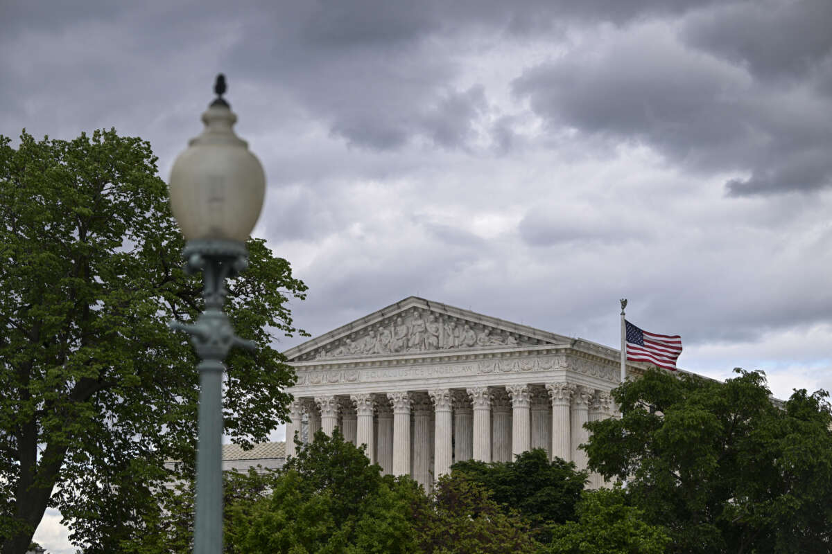 The Supreme Court of the United States building is seen in Washington, D.C., on May 3, 2023.