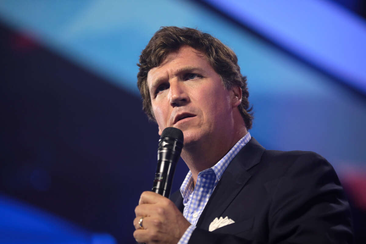 Tucker Carlson Says Pro-Israel College Donors Fund 'White Genocide