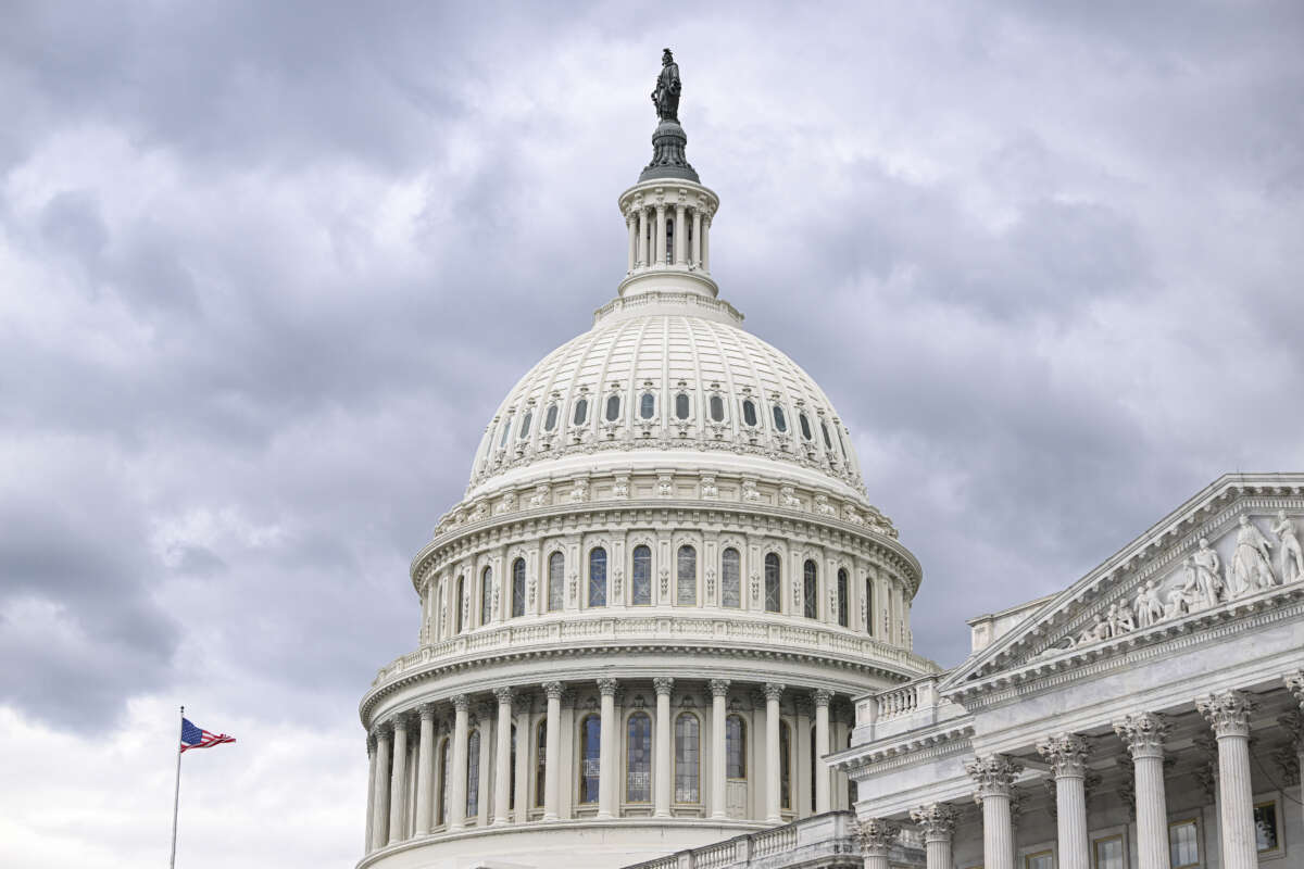 The U.S. Capitol building is seen in Washington D.C. on May 3, 2023.