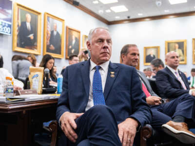 Rep. Ryan Zinke attends a House Appropriations Committee meeting in Rayburn Building on June 14, 2023.