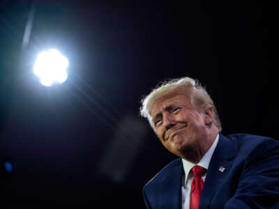 Former President Donald Trump speaks at the Faith and Freedom Road to Majority conference at the Washington Hilton on June 24, 2023, in Washington, D.C.