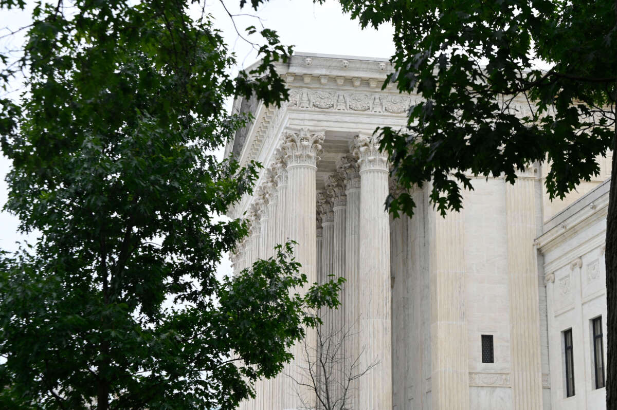 The U.S. Supreme Court is pictured in Washington, D,C., on June 28, 2023.