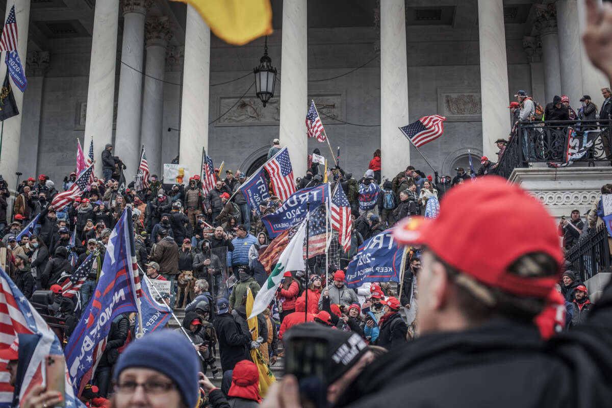 Trump supporters storm the U.S. Capitol building