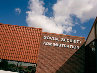 The Social Security Administration office in Brownsville, Texas, is pictured in November, 2007.