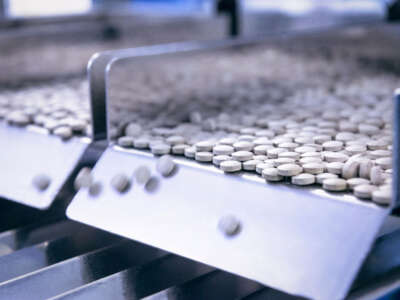 Pills, pharmacueticals are manufactured