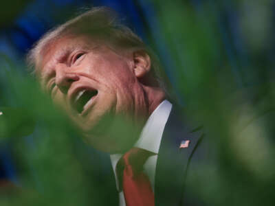 Former President Donald Trump delivers remarks June 10, 2023, in Greensboro, North Carolina.