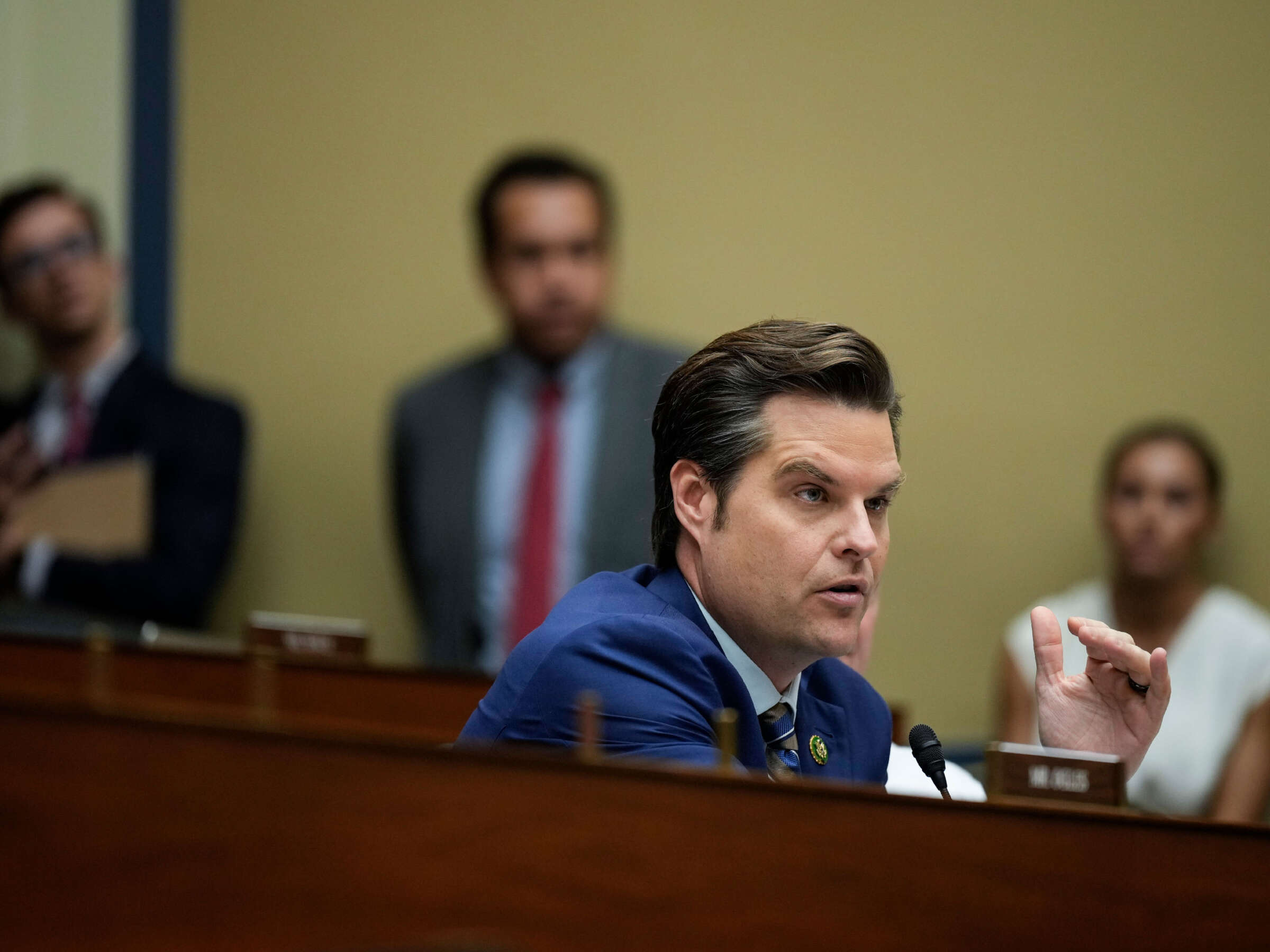 Matt Gaetz Candidly Says Impeachment Is About Making Biden Look Bad   2023 0809 Matt Gaetz 2400x1800 