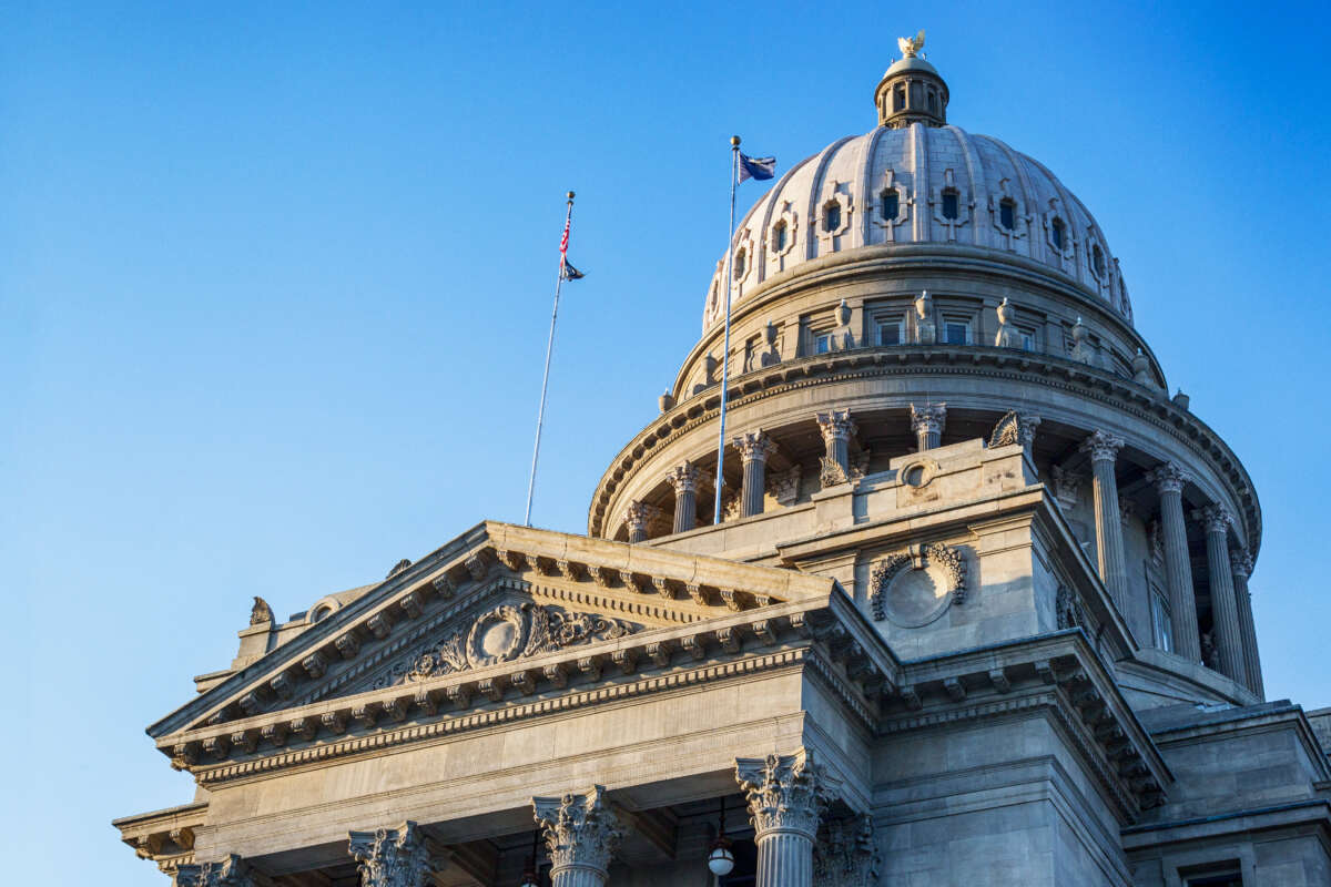 The Idaho State Capitol is pictured in Boise, Idaho.