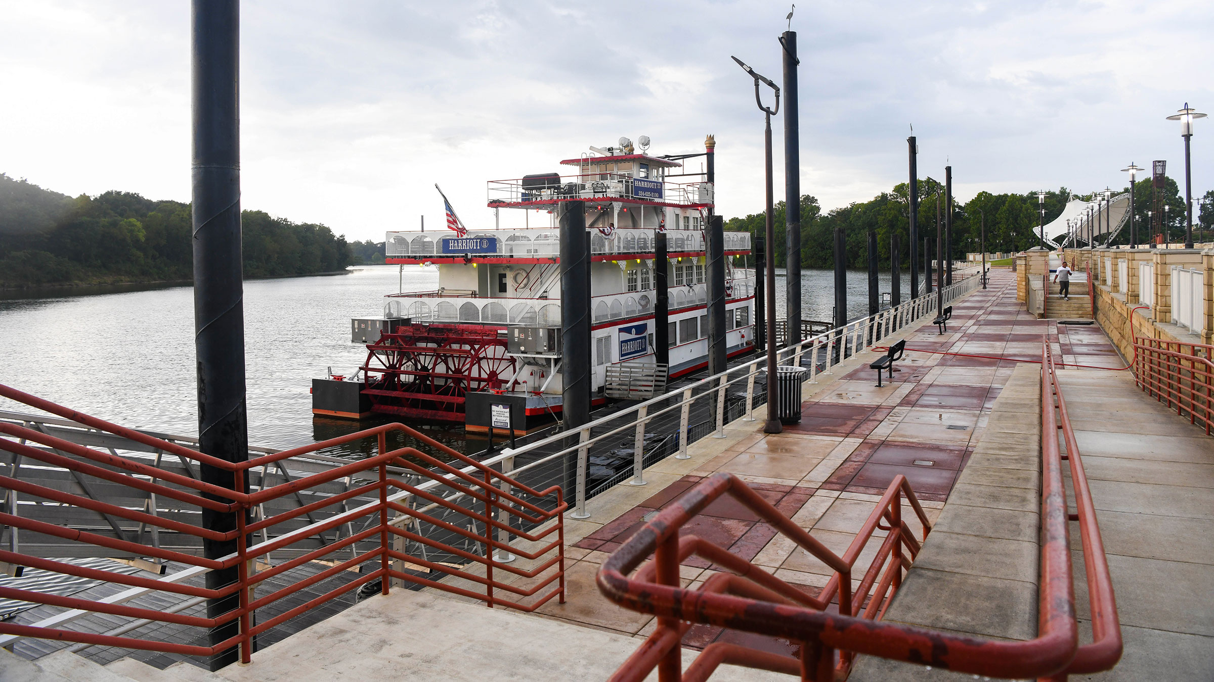 A view of the Hariott 2, from the dock Where It All Happened