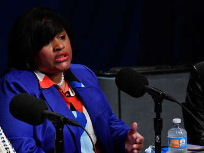 Minyon Moore speaks during an event at SiriusXM Studios on March 28, 2017, in Washington, D.C.