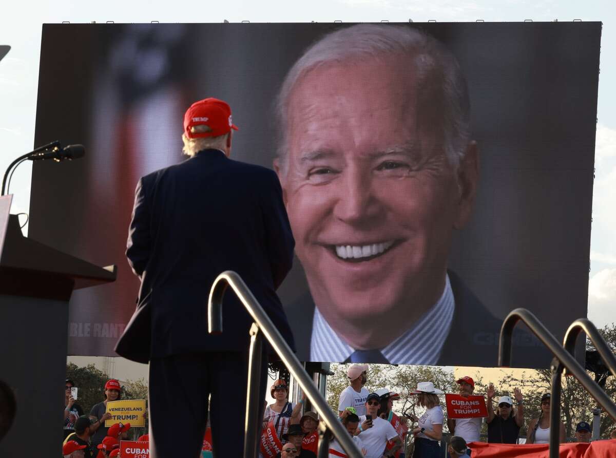 POTUS Instagram: Miami Student in photo with Joe Biden