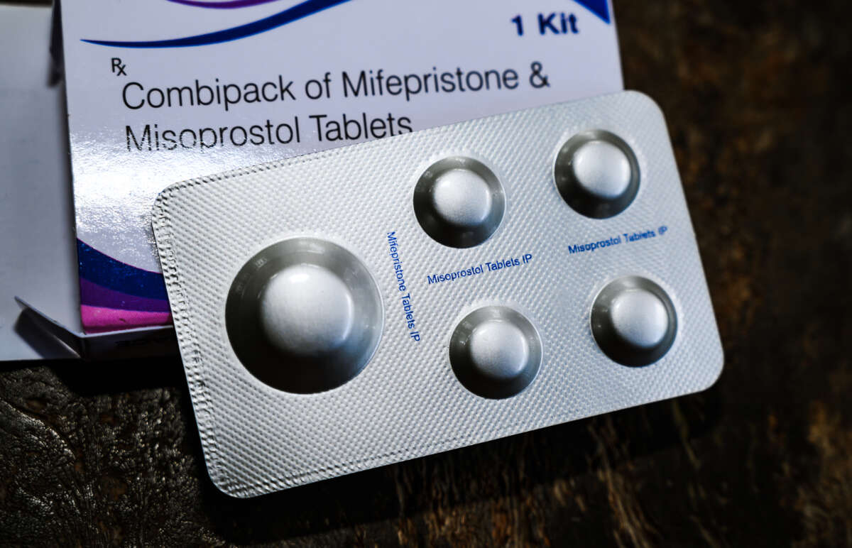 Mifepristone and misoprostol pills