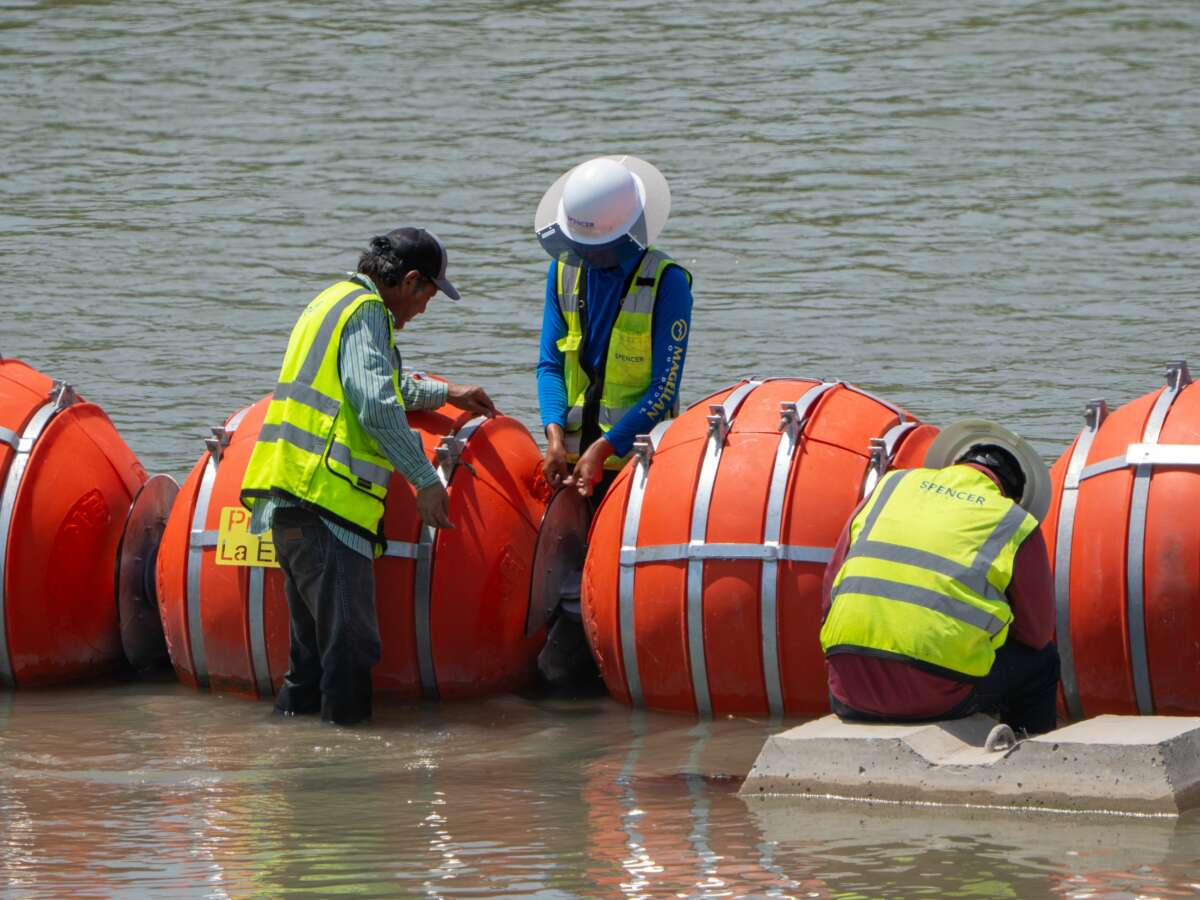 Federal Judge Orders Texas to Remove Deadly Buoys From Rio Grande