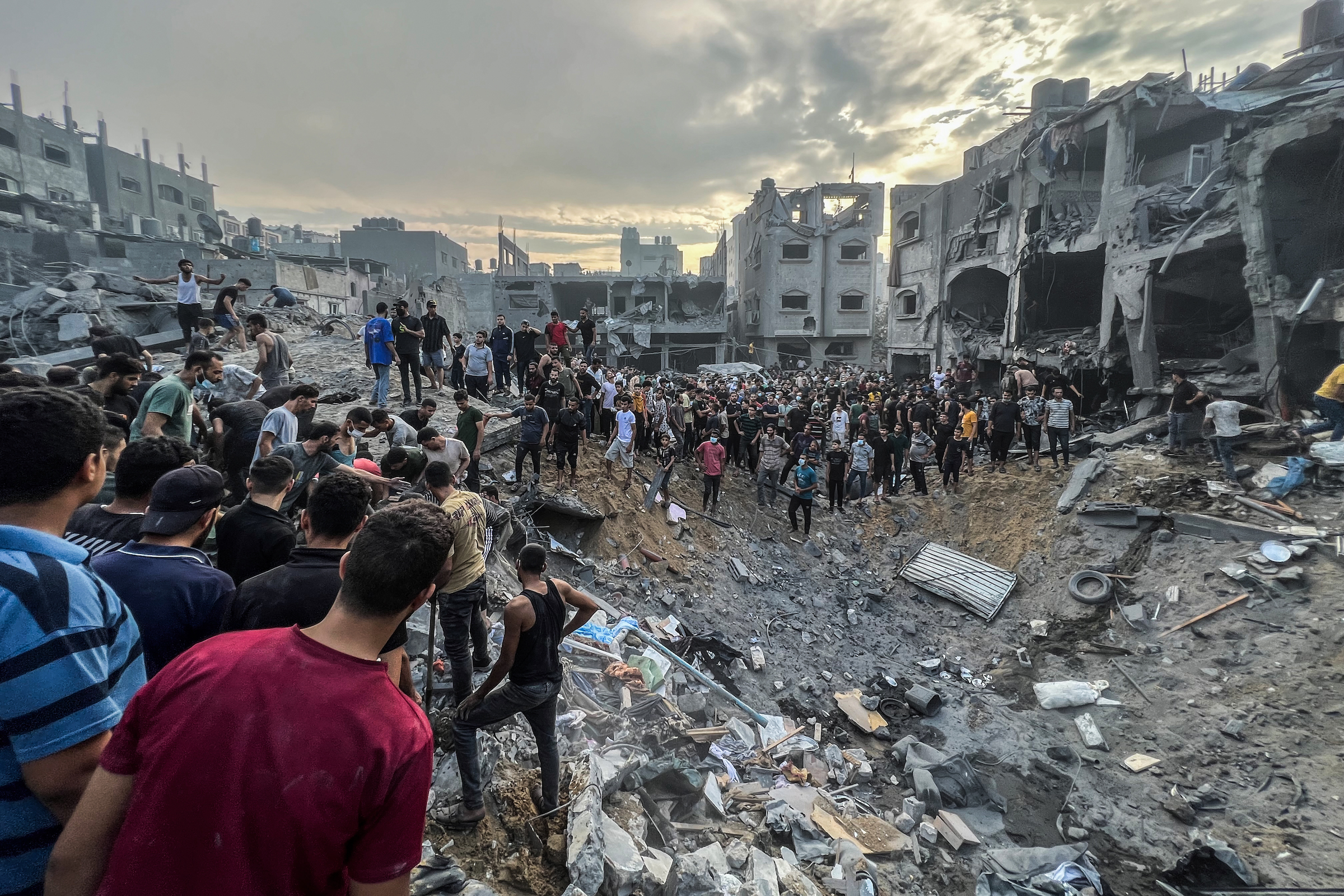 Israeli Military Bombs Gaza’s Largest Refugee Camp, Killing at Least 5…
