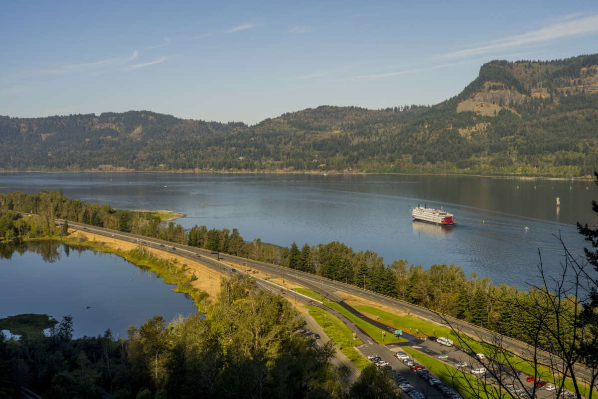 View of the Columbia River